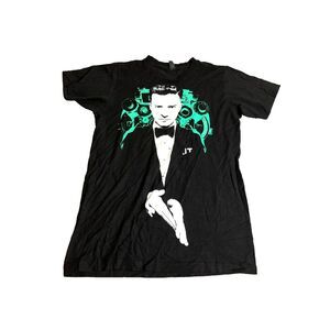 Justin Timberlake Shirt Adult Small Black‎ The 20/20 Experience World Tour Mens